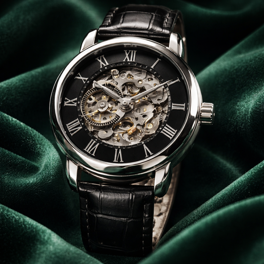 The Safe Place Collection™ Luxury Automatic Watch – Gift for Him