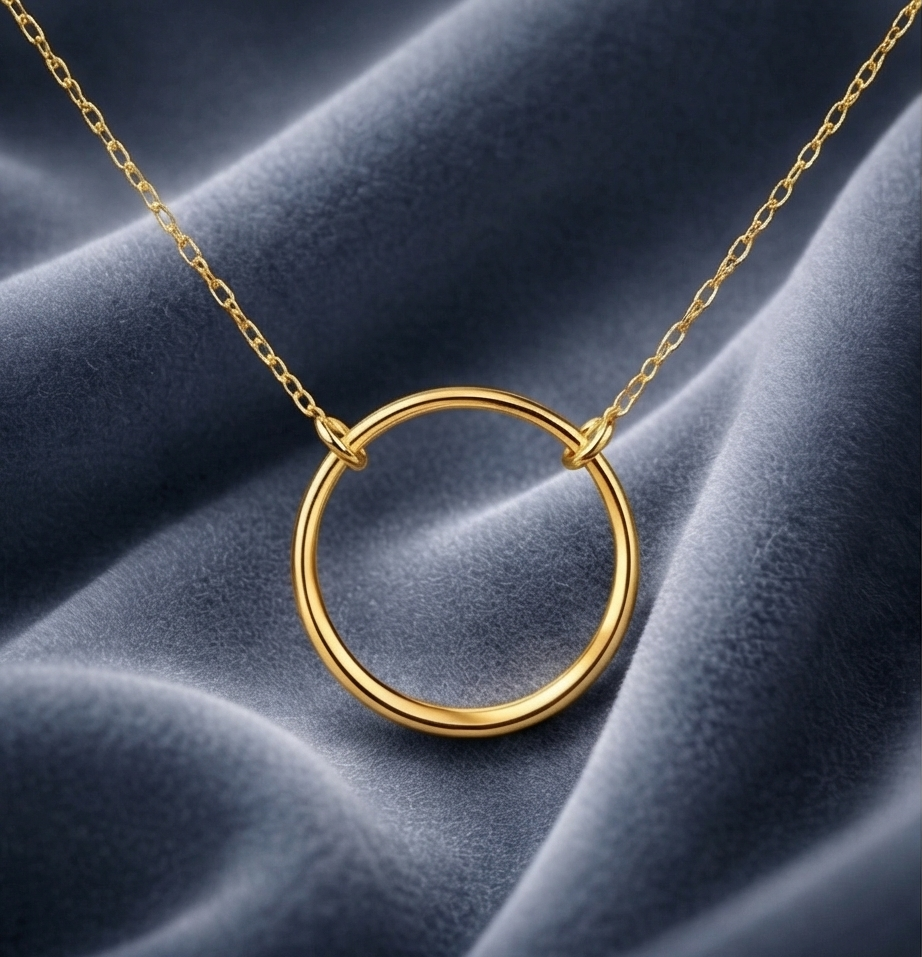 Remember Who You Are Circle Necklace – Empowering Gift for Her