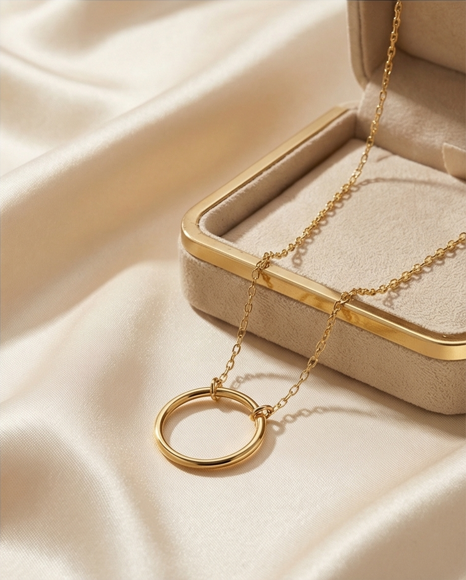 Remember Who You Are Circle Necklace – Empowering Gift for Her