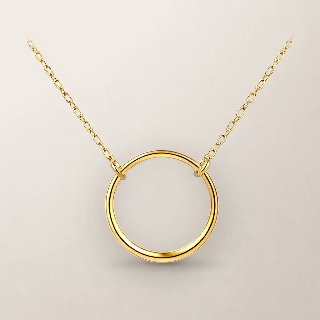 Remember Who You Are Circle Necklace – Empowering Gift for Her