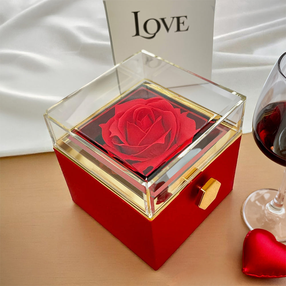 To My Beautiful Mother - Forever Rose Necklace Gift Box